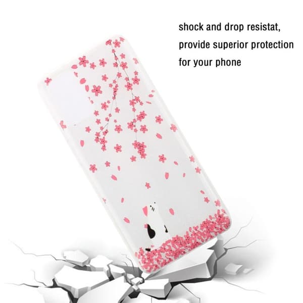 Deco Samsung Galaxy S20 Ultra cover - Kat og Bukket Pink