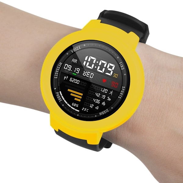 Huami Amazfit Verge / Verge Lite Hard Frame Protective Bumper Shell Case - Gul Gul