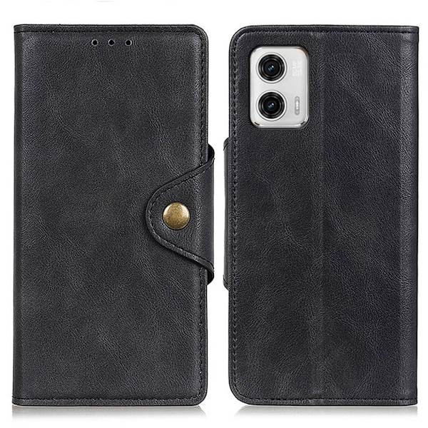 Alpha Motorola Moto G73 Flip Etui - Sort Black