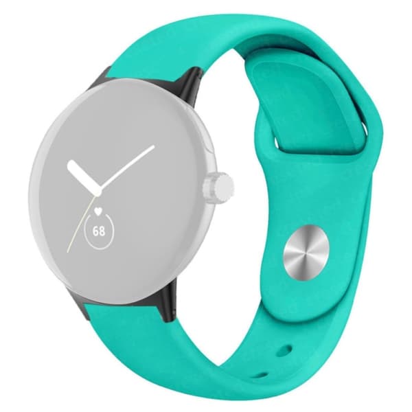 Silikoninen kellohihna Google Pixel Watch -kelloon - Mintunvihreä Green