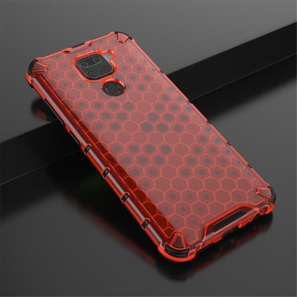 Bofink Honeycomb Xiaomi Redmi Note 9 kuoret - Punainen Red
