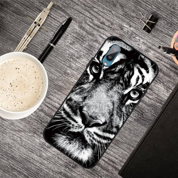 Imagine Samsung Galaxy M02 / Samsung Galaxy A02 cover - Tiger Black