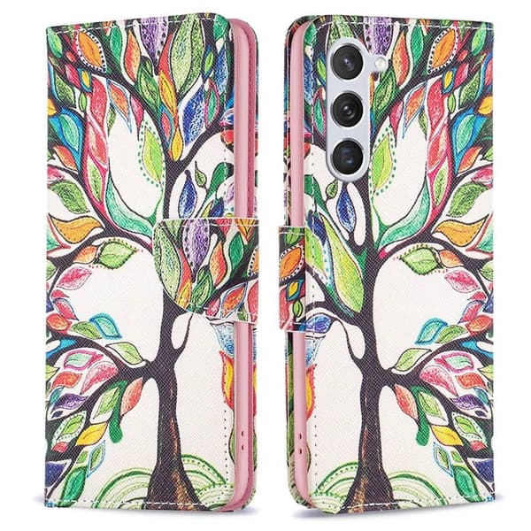 Wonderland Samsung Galaxy S23 Flippetui - Life Tre Multicolor