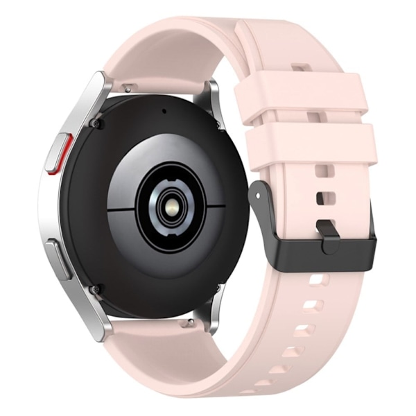20 mm universal urrem i silikone - Lyserød Pink