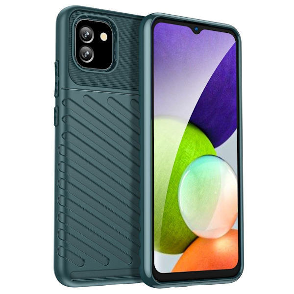 Thunder Samsung Galaxy A03 Suojakotelo - Vihreä Green