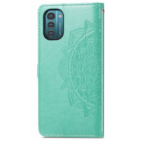 Mandala Nokia G11 / G21 Flippetui - Grønn Green