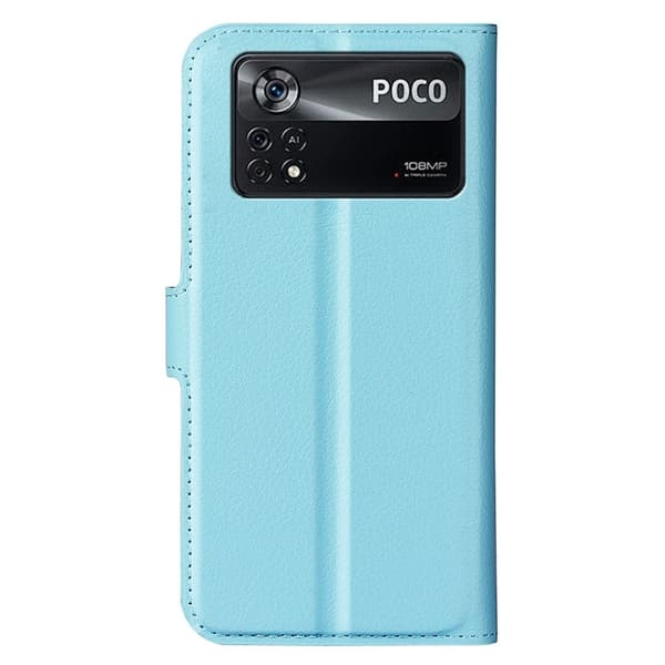 Classic Xiaomi Poco X4 Pro 5G flip etui - Blå Blue
