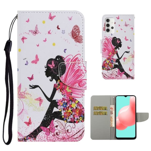 Wonderland Samsung Galaxy A32 5G Flippetui - Beauty Multicolor