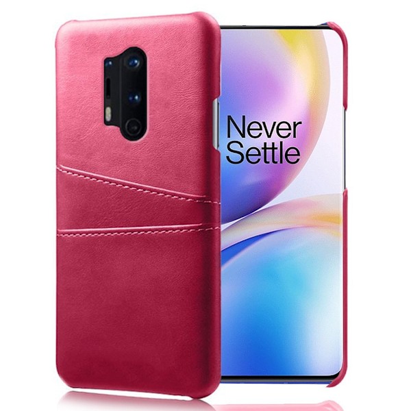 Dual Card Cover - OnePlus 8 Pro - Rose Pink