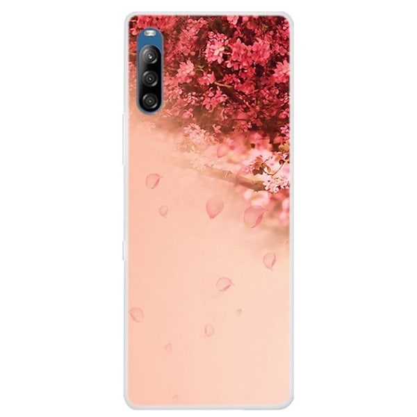 Deco Sony Xperia L4 deksel - Blomst Pink