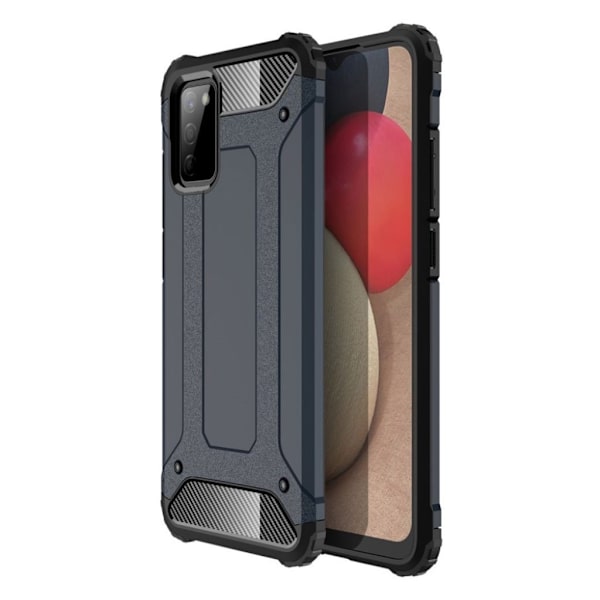 Armour Guard Etui Samsung Galaxy A02s - Mørkeblå Blue
