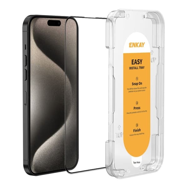 Kestävä iskunkestävä suojaava iPhone 15 Pro Max lasi Transparent