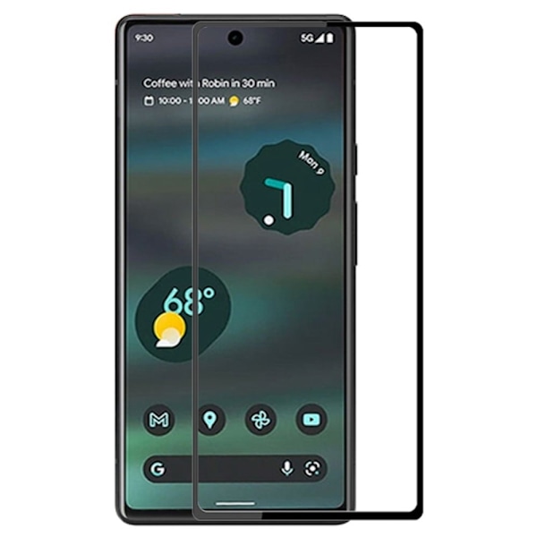 AMORUS erittäin vahva lasi näytön suojakalvo Google Pixel 6a varten Transparent