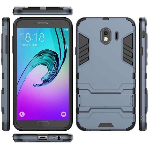 Cool Guard Samsung Galaxy J4 (2018) skal - Blå Blå