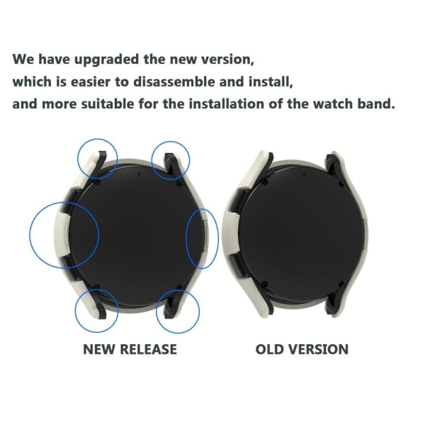 Samsung Galaxy Watch 5 (40 mm) skydd för urtavla - Transparent Transparent