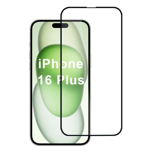 0.3mm karkaistua lasia iPhone 16 Plus näytönsuojat Transparent