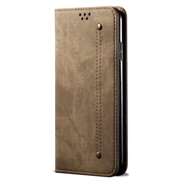 Jeans OnePlus 11 Flip Etui - Khaki Brown