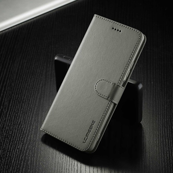 LC.IMEEKE Xiaomi 12X / Xiaomi 12 flip case - Harmaa Silver grey