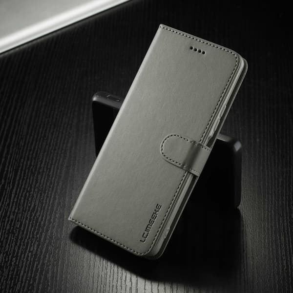 LC.IMEEKE Xiaomi 12X / Xiaomi 12 flip etui - Grå Silver grey