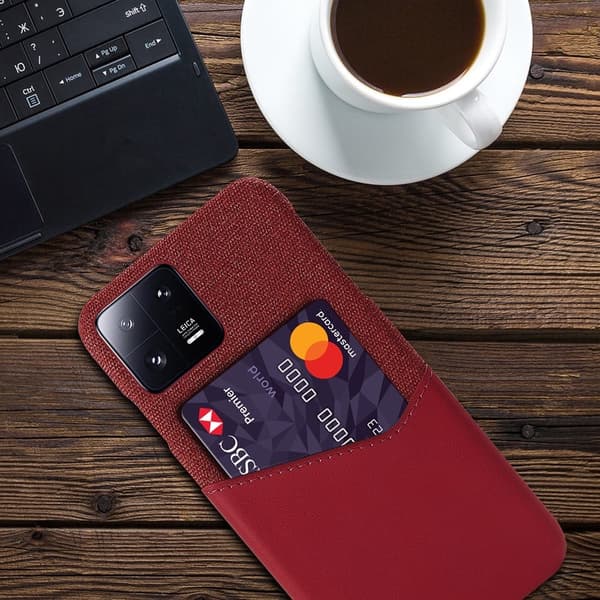 Bofink Xiaomi 13 Pro Kort Cover - Rød Red