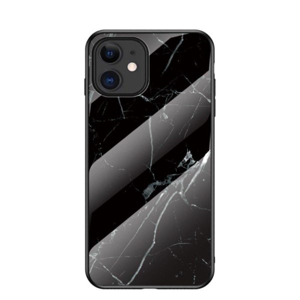 Fantasy Marmor iPhone 12 Mini skal - Svart Svart