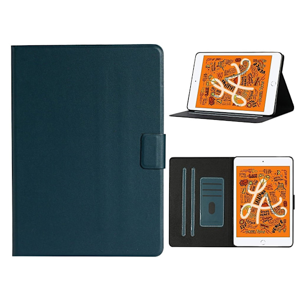 iPad Mini (2019) enkelt läderfodral - Grön Grön