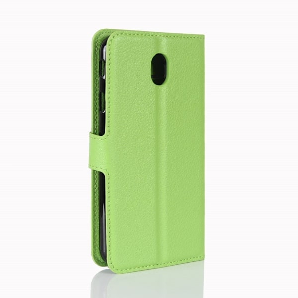 Samsung Galaxy J5 (2017) Lækkert læder etui - Grøn Green
