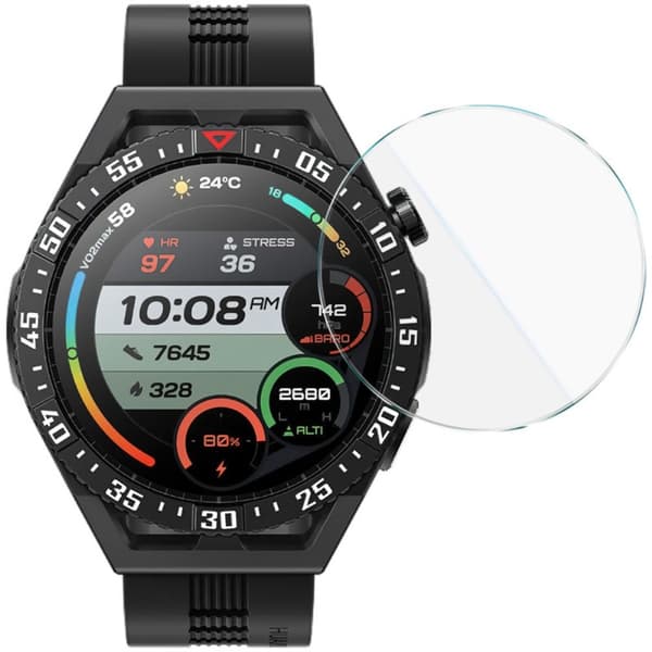 IMAK Huawei Watch GT 3 SE Screen Protector Tempered Glass Film with Alignment Tool Transparent