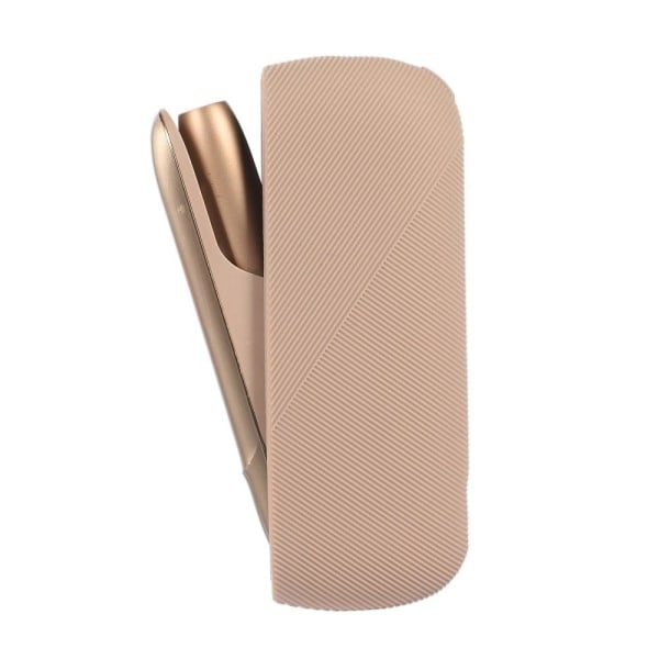 IQOS 3 DUO simple silicone cover - Light Brown Brown