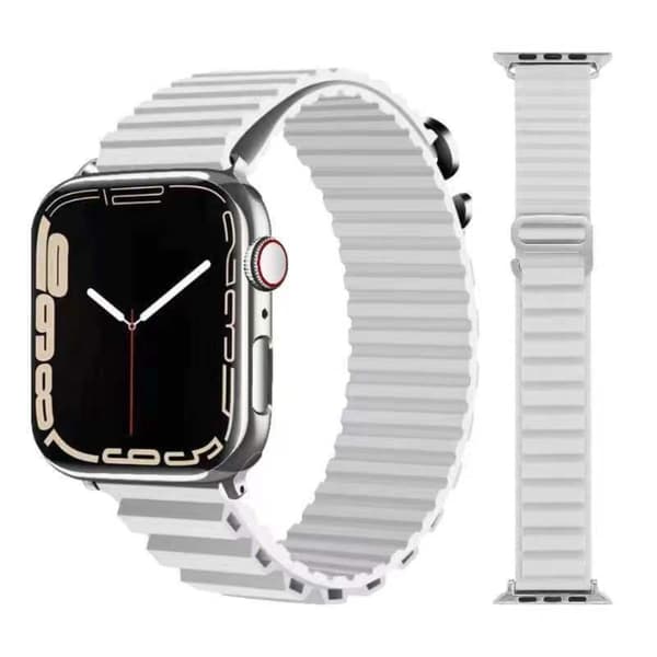 Apple Watch Series 8 (41mm) silikone-urrem - Hvid White