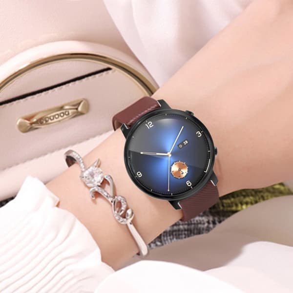 Huawei Watch GT 2 42mm galvaniseret etui - Sort Black
