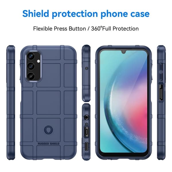 Rugged Shield Samsung Galaxy A25 skal - Blå Blå