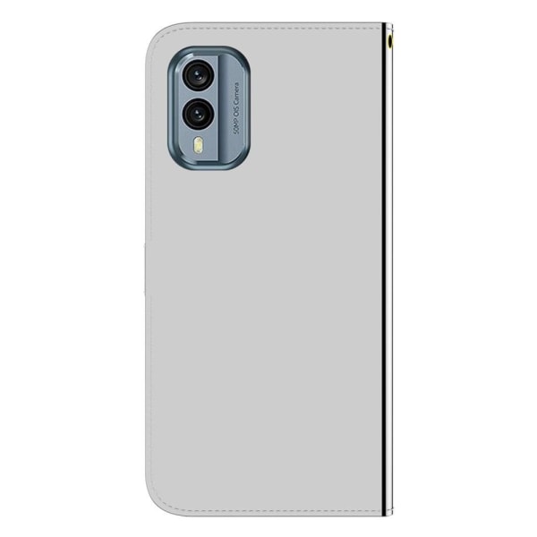 Mirror Nokia X30 fodral - Silver/Grå Silvergrå