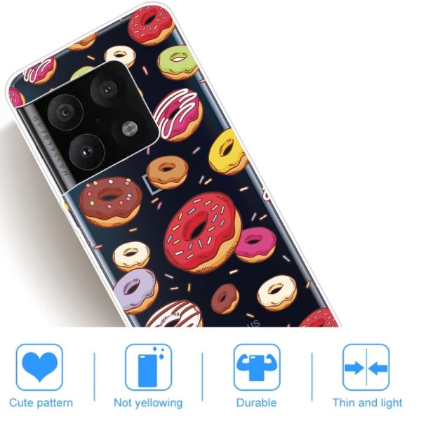 Deco OnePlus 10 Pro Etui - Donut Red