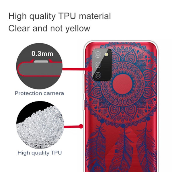 Deco Samsung Galaxy A03s deksel - Drømmefanger Blue