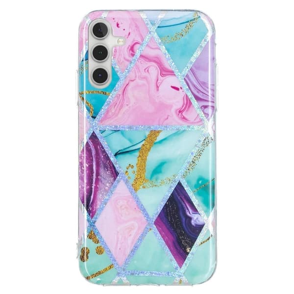 Deco Samsung Galaxy A54 skal - Galvaniserad Triangel Romb multifärg