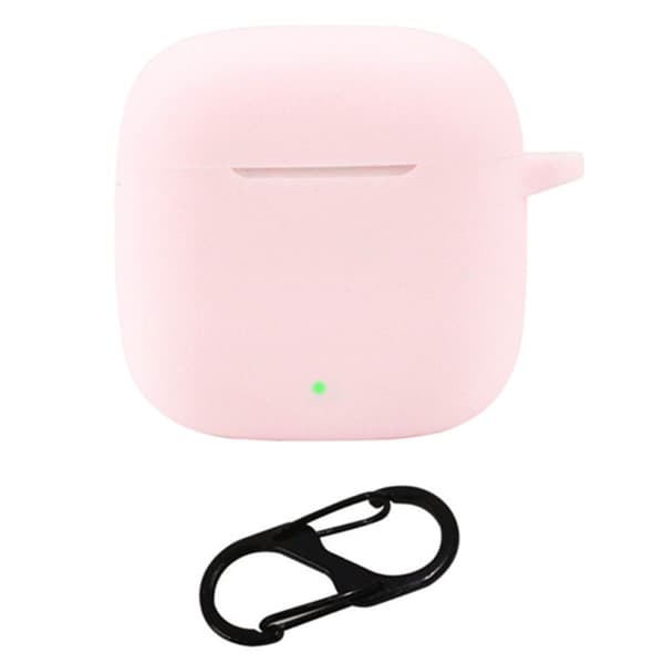 Huawei FreeBuds SE 2 Dammskyddande silikonhölje med spänne - Rosa Rosa