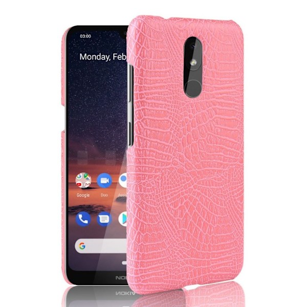 Croco Nokia 3.2 deksel - Rosa Pink