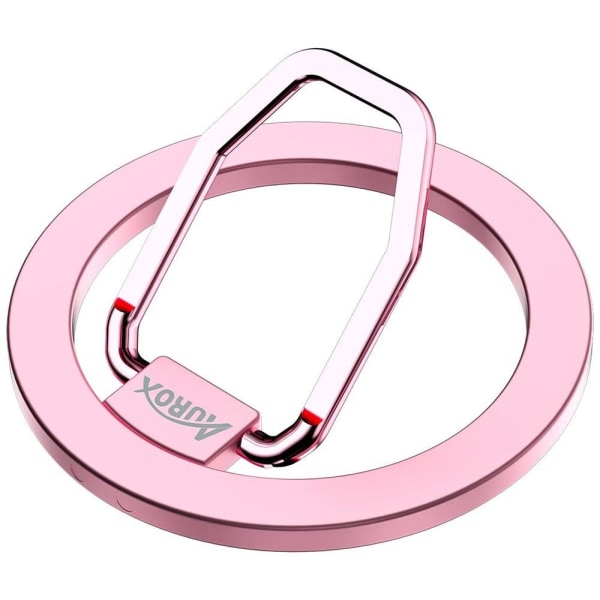 AUROX Universal magnetisk telefonringholder - Lyserød Pink