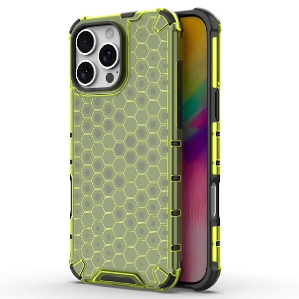 Bofink Honeycomb iPhone 16 Pro Max skal - Grön Grön