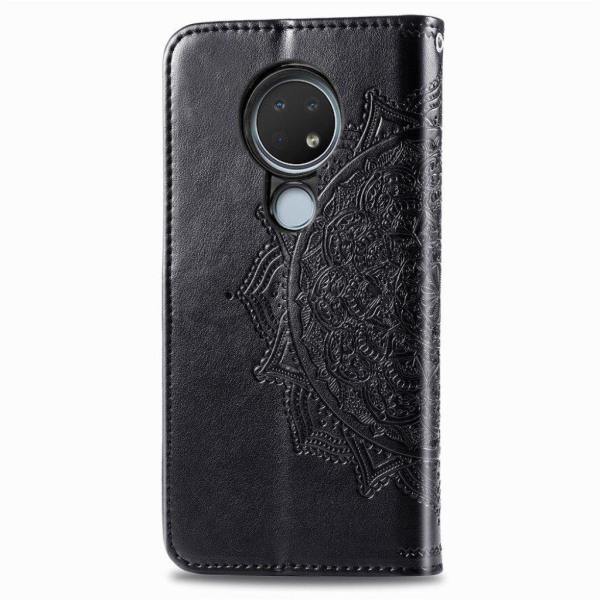 Mandala Nokia 7.2 / 6.2 etui - Sort Black