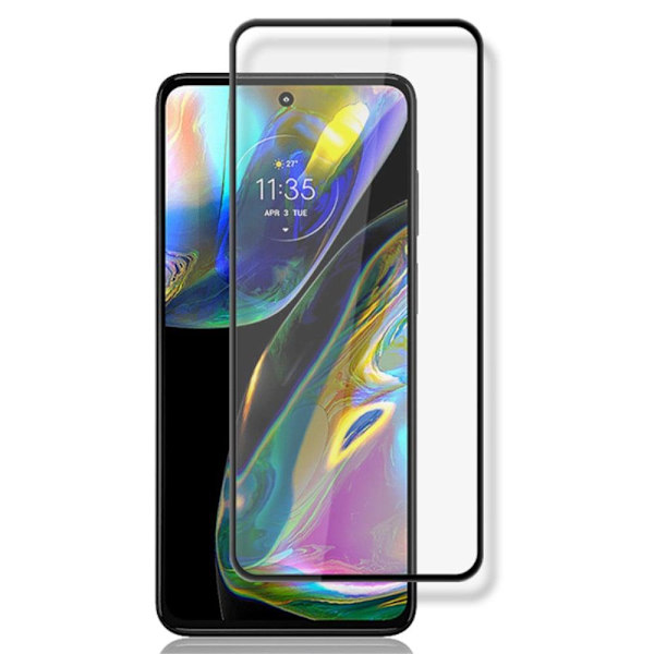AMORUS erittäin vahva lasi näytönsuoja Motorola Moto G82:lle Transparent