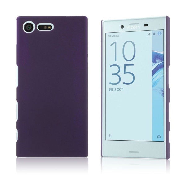 Sund Sony Xperia X Compact cover belagt med gummi - Lilla Purple