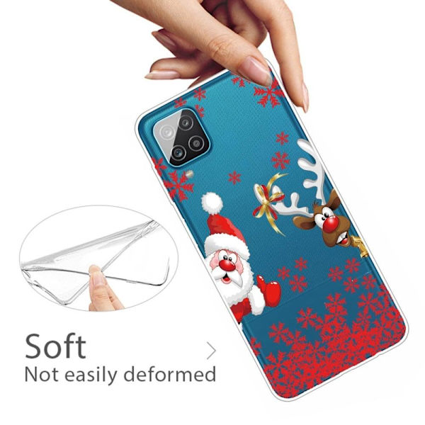 Jul Samsung Galaxy M33 5G fodral - Julhjort Röd