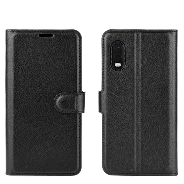Classic Samsung Galaxy Xcover Pro flip etui - Svart Black