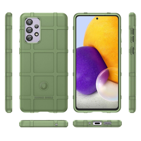 Rugged Shield Etui Samsung Galaxy A73 - Grønn Green