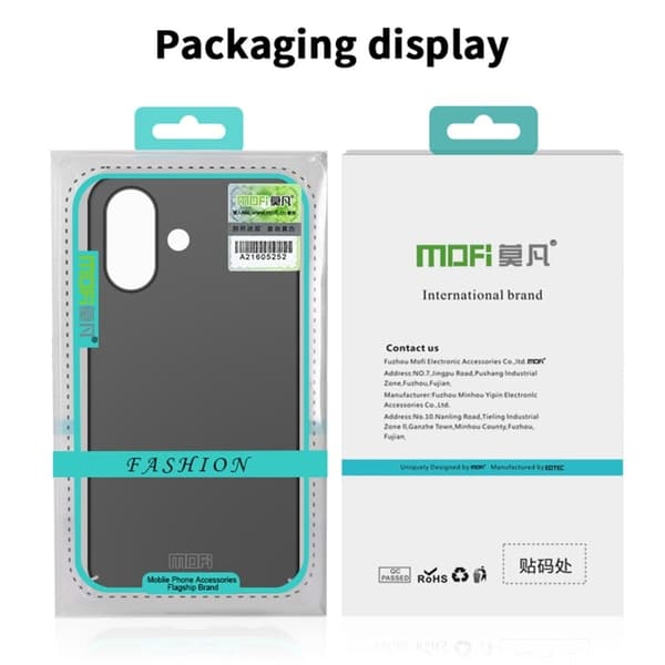 MOFI Slim Shield iPhone 16 Plus skal - Guld Guld