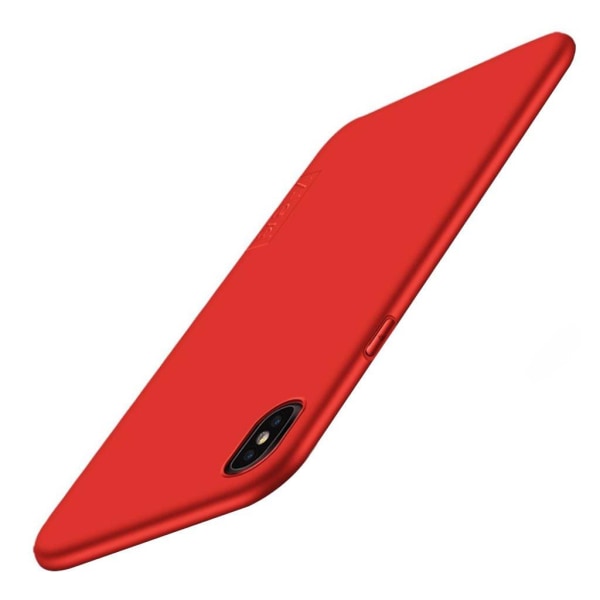 X-LEVEL iPhone XS Max mobilskal silikon matt - Röd Röd