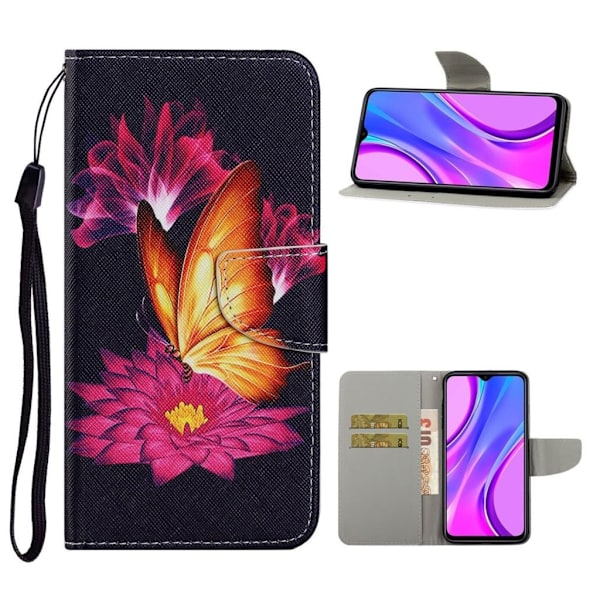 Wonderland Xiaomi Redmi 9C fodral -Svart Svart