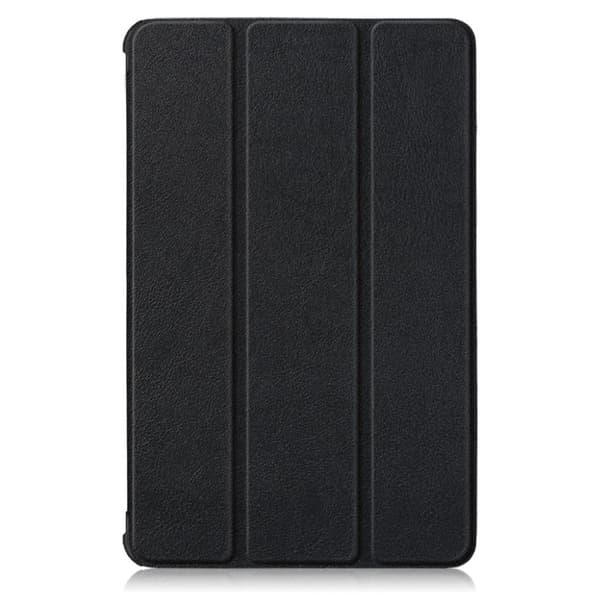 Lenovo Tab M10 FHD Plus simpelt trefoldigt læderetui - Sort Black